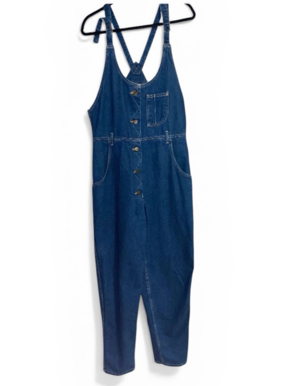 Vintage Lee denim overalls women’s size 13 zigzag design